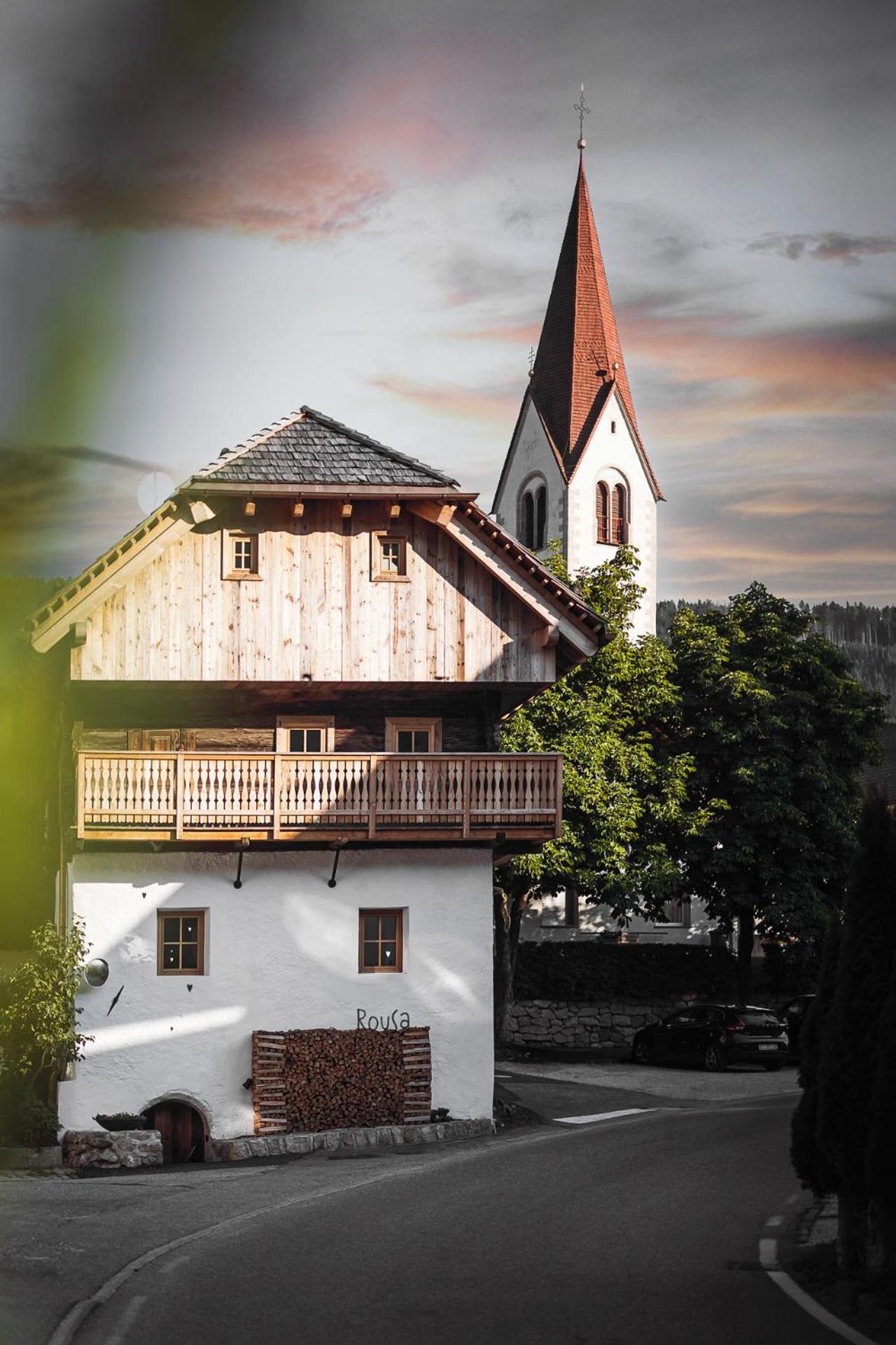 Rousa Little Guesthouse Cosy Rasun di Sopra Kültér fotó
